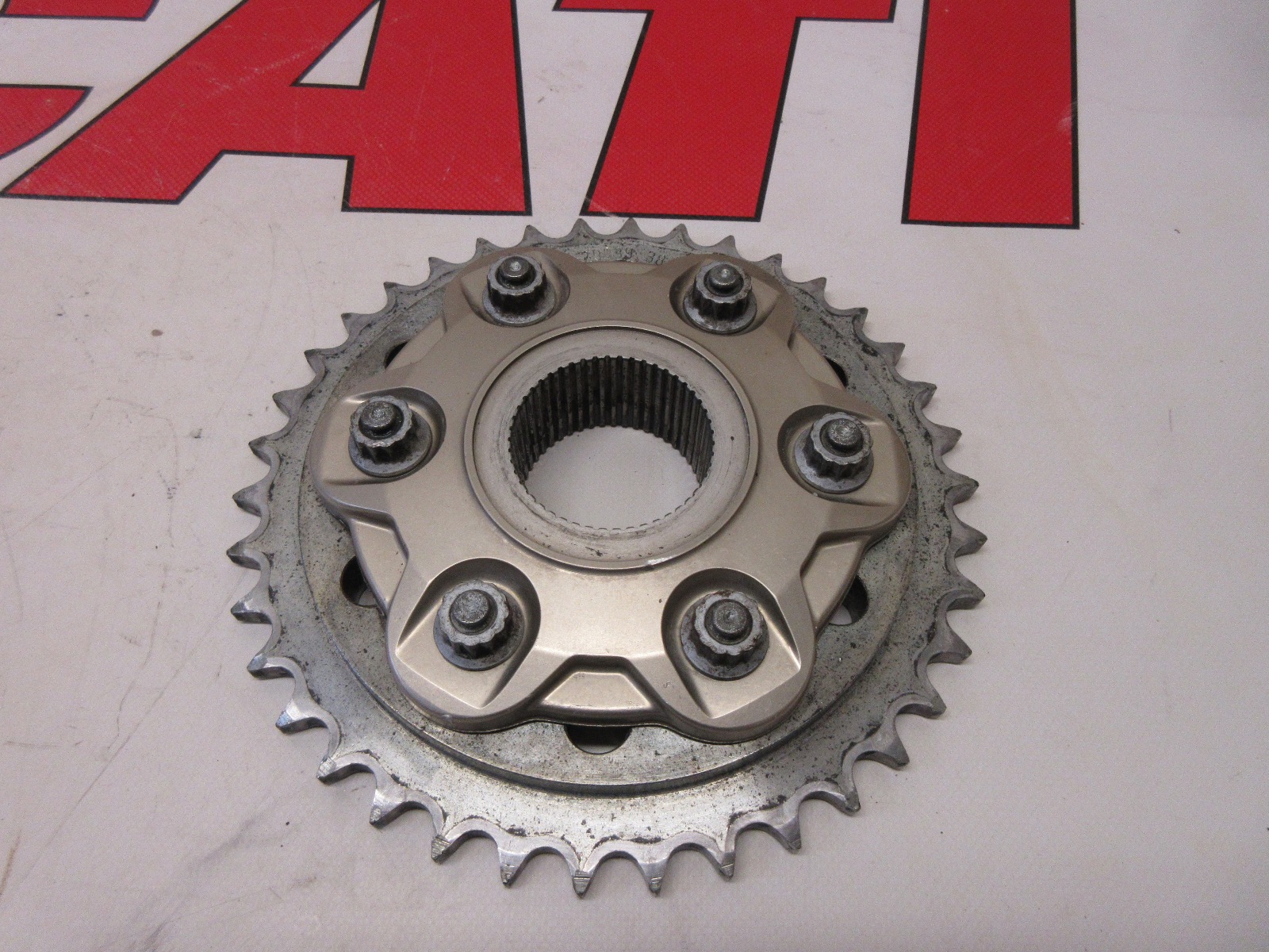 Ducati Rear sprocket with carrier 38 tooth 1098 1198 1199 MTS 1200 DIAVEL