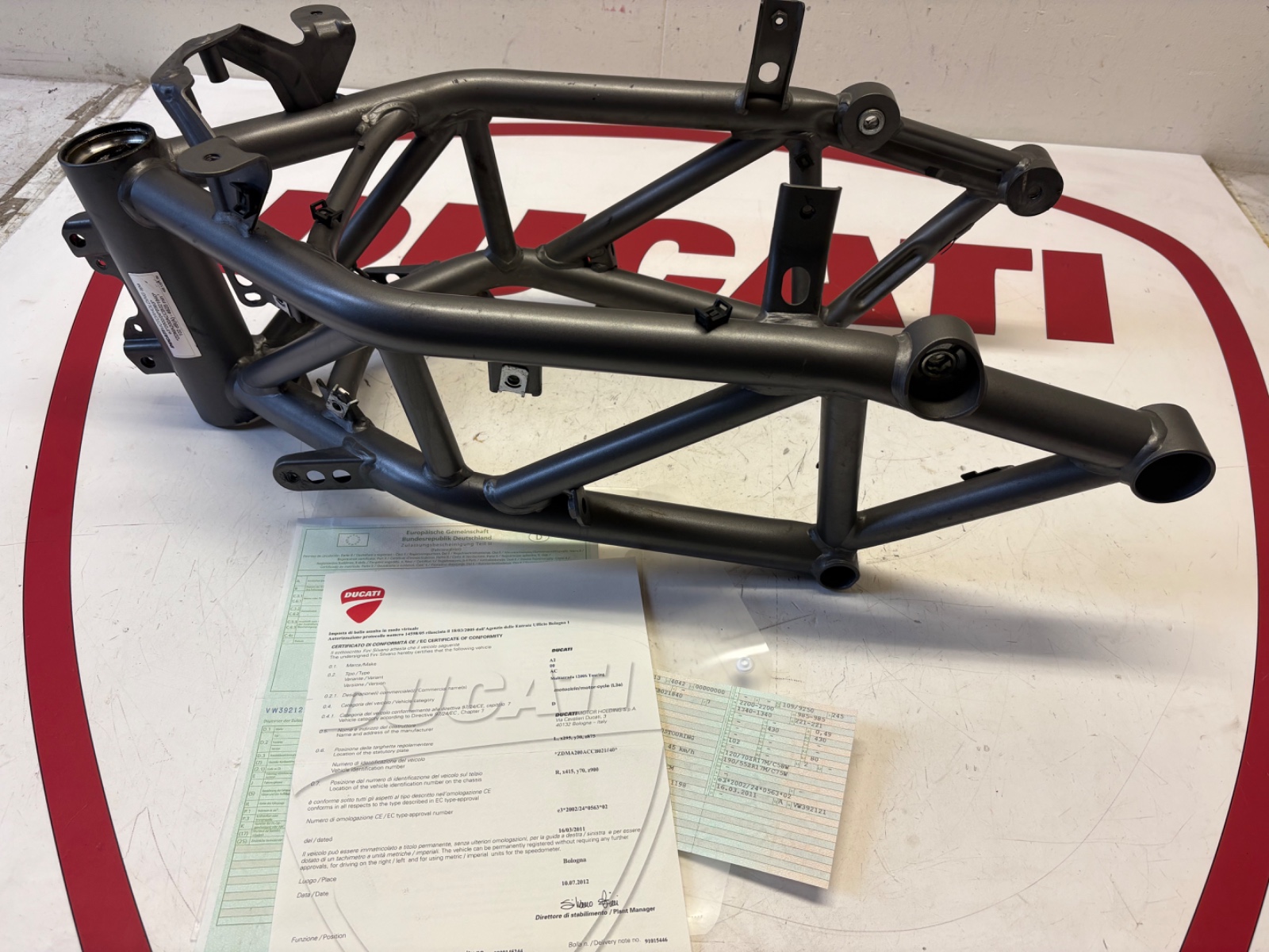 Ducati 2013 main frame telaio chassis rahmen Multistrada 1200 Fits 2010 2014