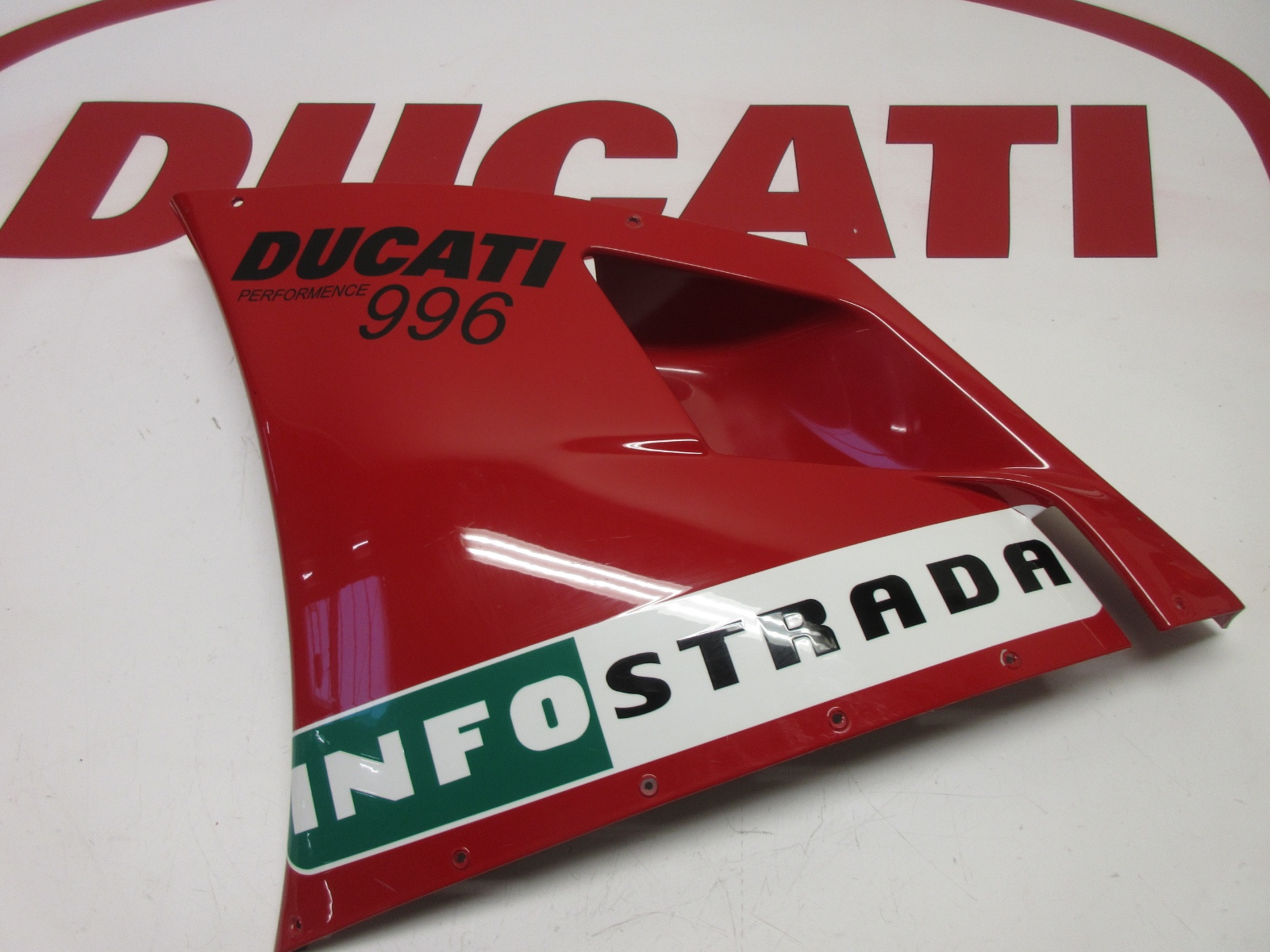 Ducati left hand upper fairing red 748 916 996 48010391DA