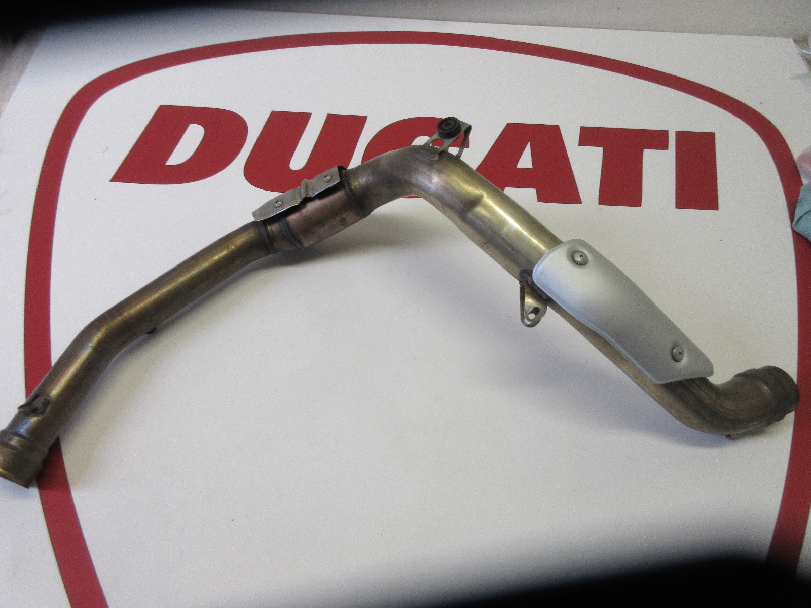 Ducati Horizontal Head Exhaust Pipe 749 749S 2003-2006 999 2003 2004 57010731B