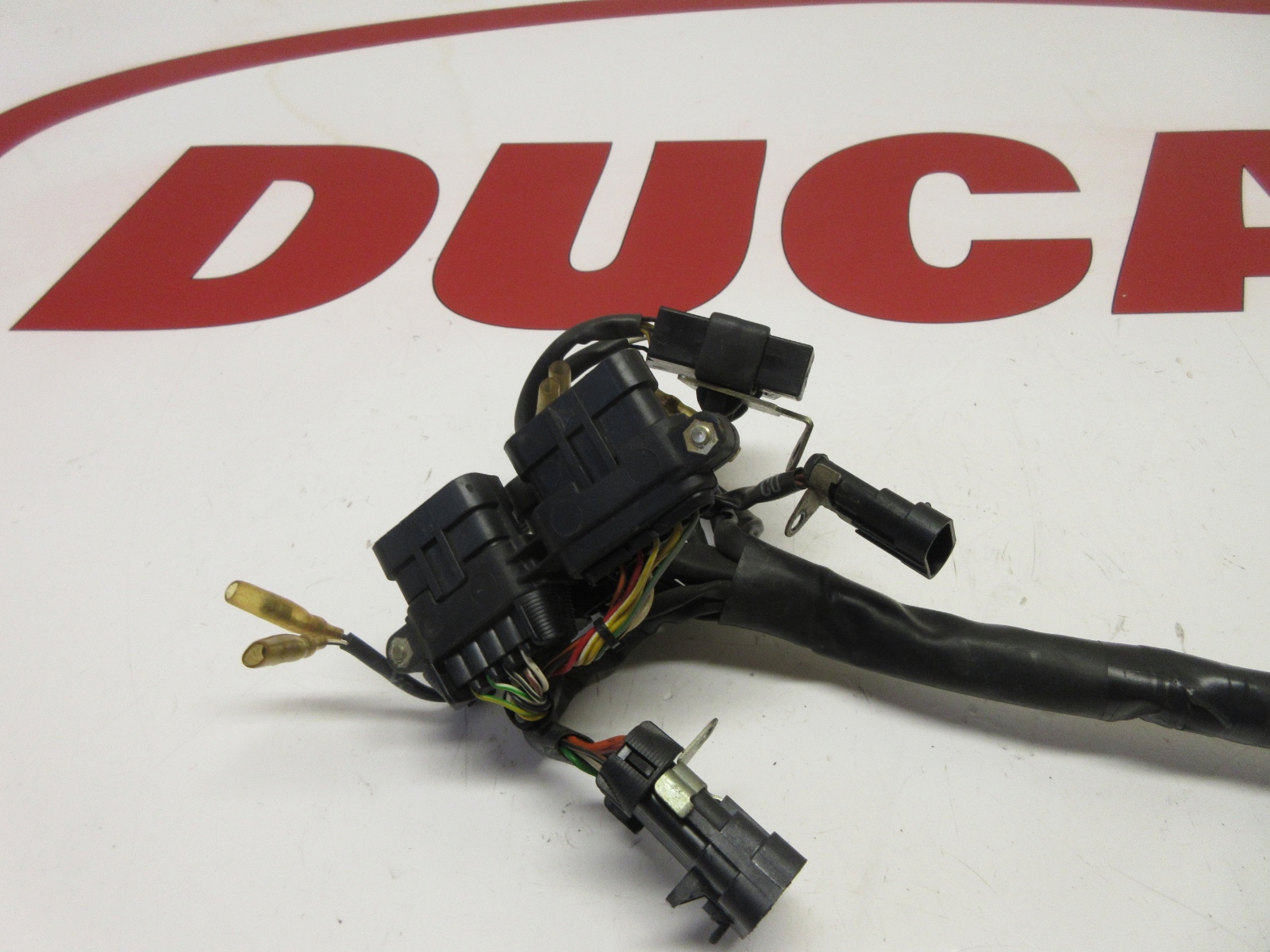Ducati 21 pins front headlight wiring harness loom 748 996 51010602D
