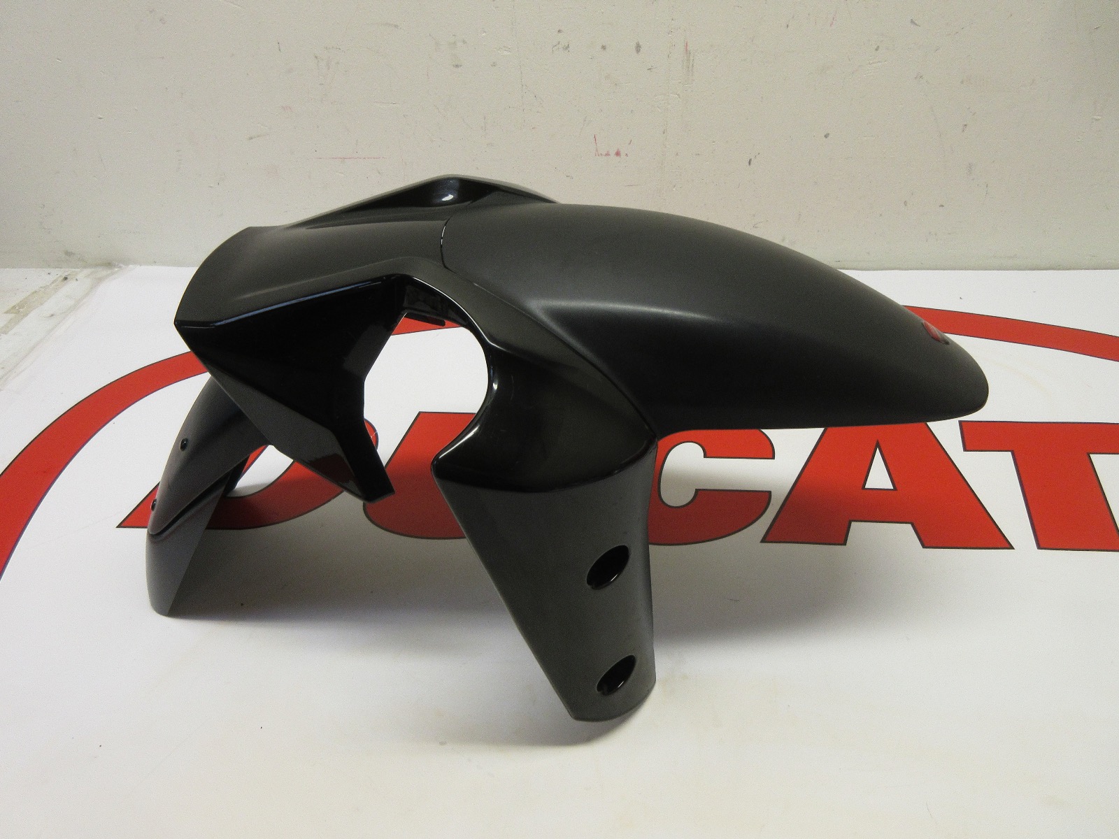 Ducati front mudguard fender Multistrada 1200 & S black & extension 56410772AQ