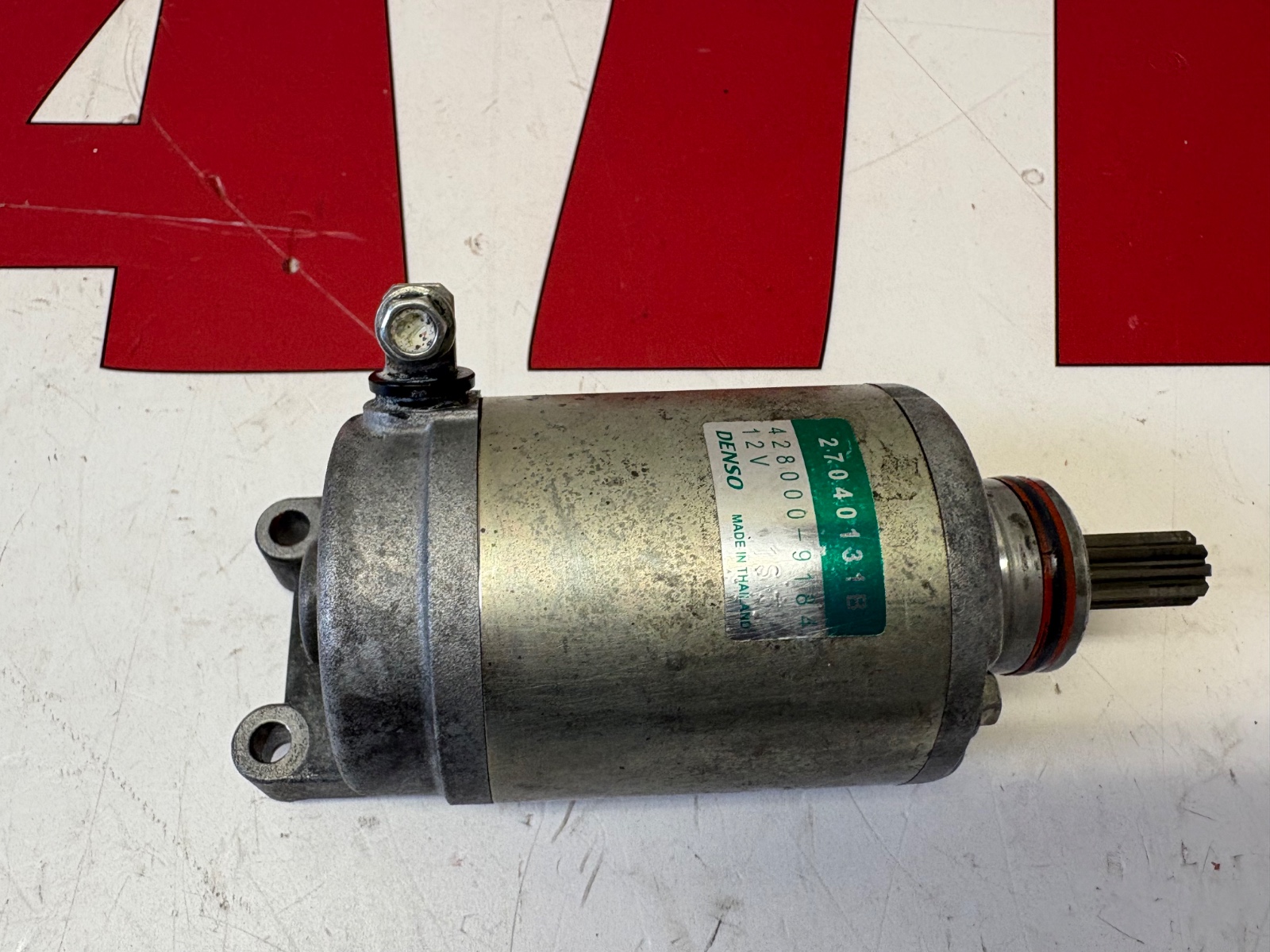 Ducati Denso starter motor Streetfighter Panigale V2 899 959 1199 1299 27040131B