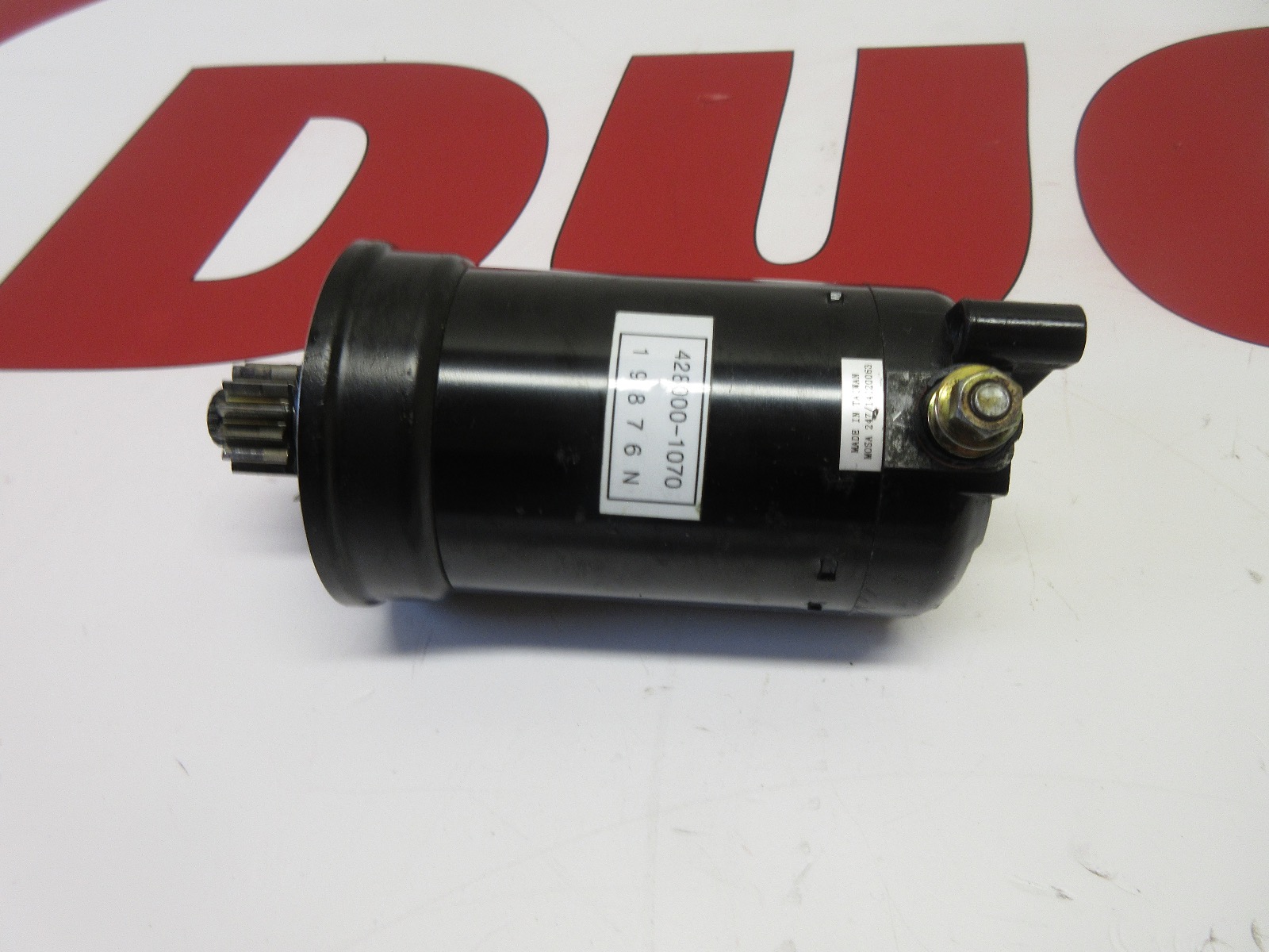 Ducati Starter motor 749 999 998 MTS 1000 1100 Monster S4R S ST3 ST4 27040051A