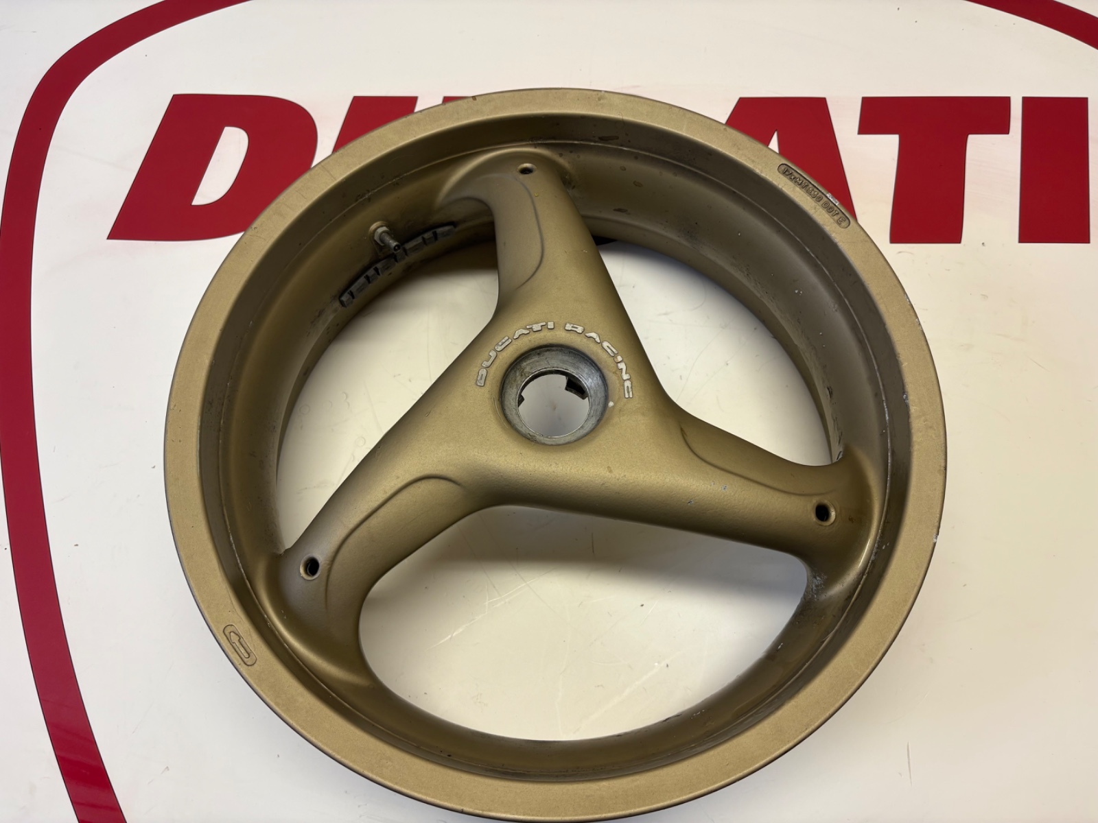 Ducati Brembo 3 spoke rear wheel 748 916 996 998 50210101A
