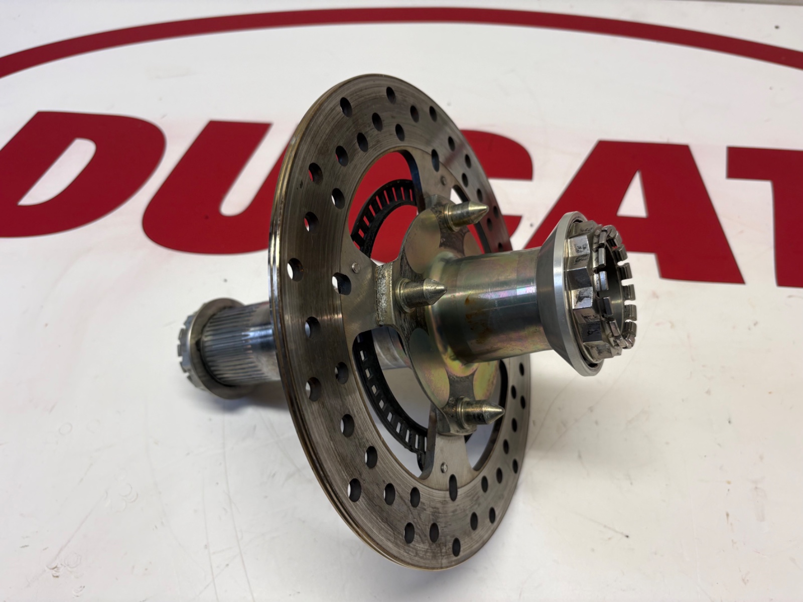 Ducati rear wheel spindle axle & brake disc Panigale V4 V4S 81920982AA
