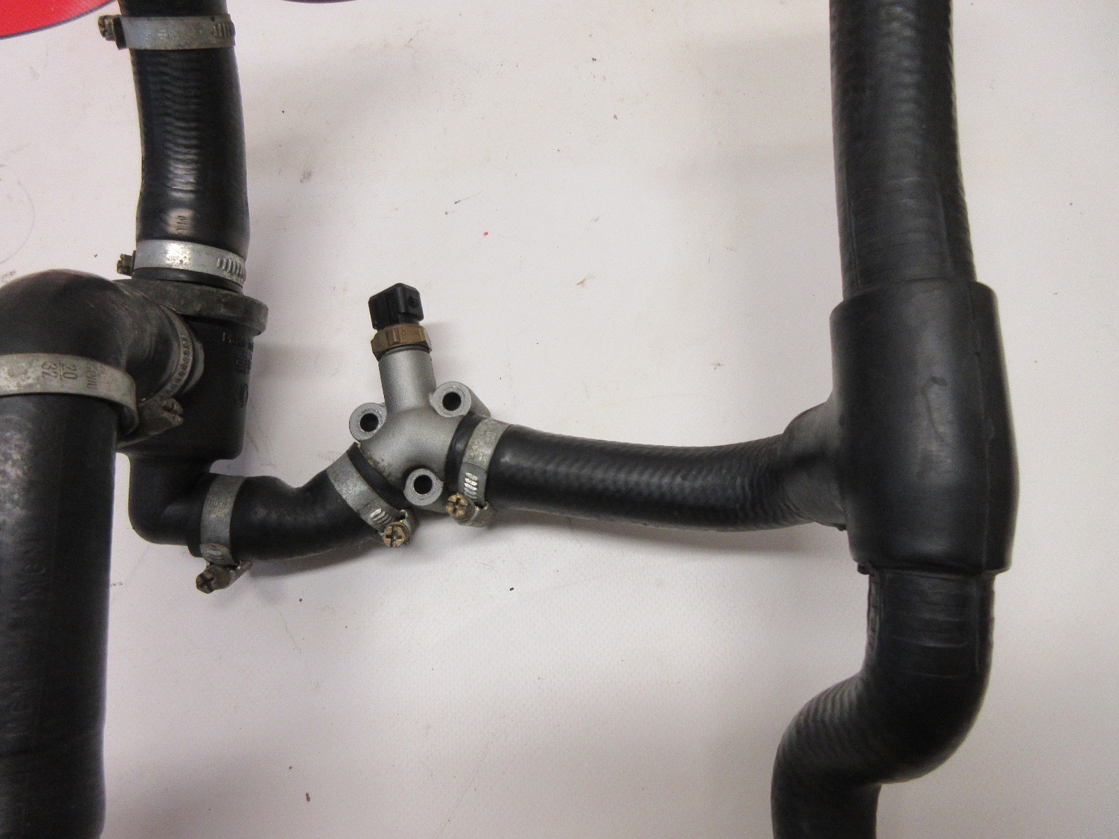 Ducati water cooler radiator output thermo switch hoses Sport Touring ST4 ST4S