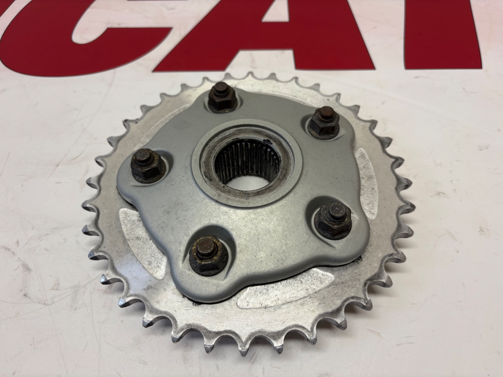 Ducati rear sprocket carrier & shock absorbers cush drives 998 748 996 16016851A