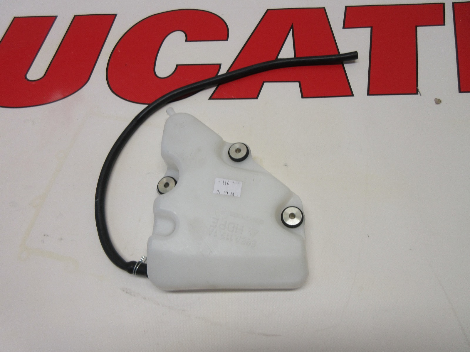 Ducati water coolant tank left Panigale V4 V4S V4R 58511191A