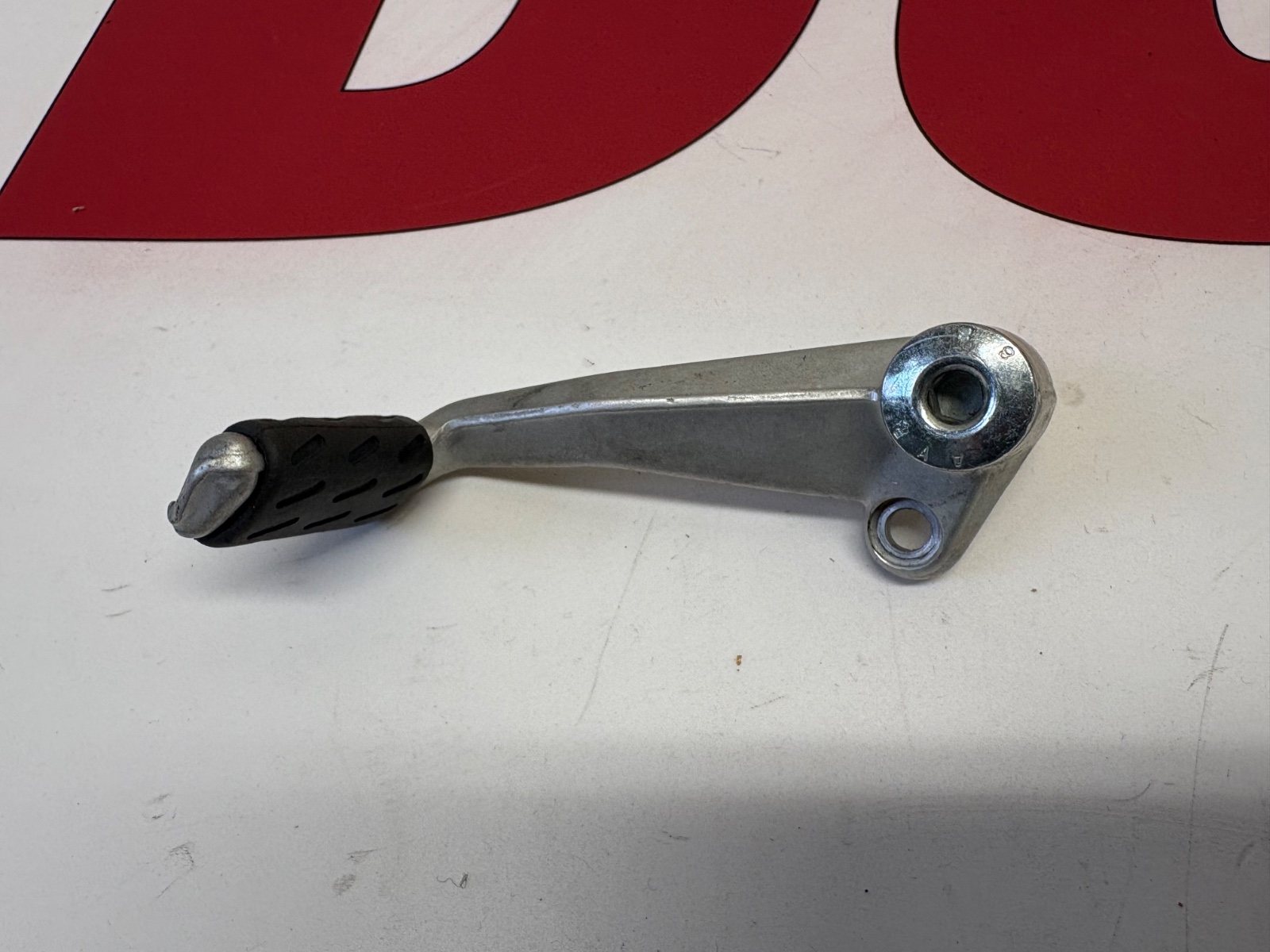 Ducati gear change pedal lever & rubber 848 1098 1198 45610541A