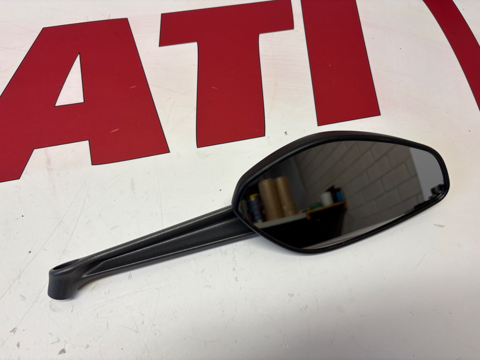 Ducati right mirror gray stay Monster 821 1200 & Streetfighter 52310541A