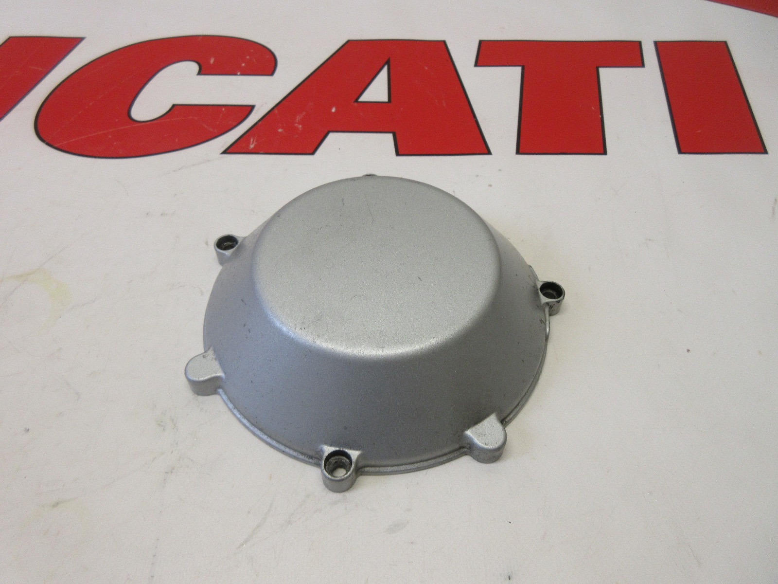 Ducati clutch protection outer cover silver 748 916 996 998 & many other models