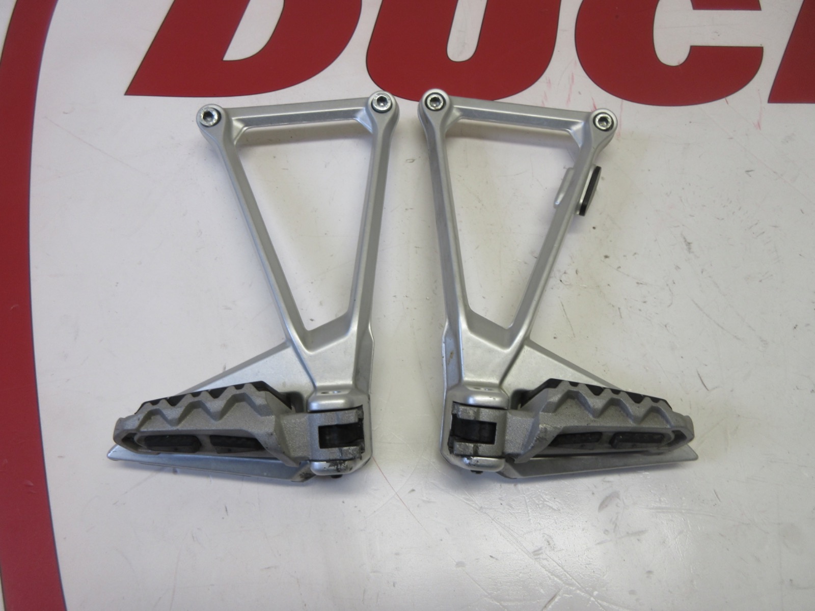 Ducati passenger rear footrests set Multistrada 1200 S 82411703AA 82411693AA