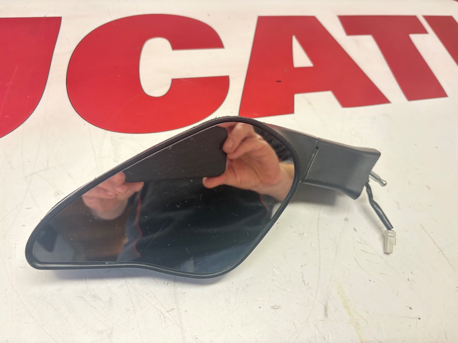 Ducati left hand side mirror indicator 848 1098 1198 52320401A