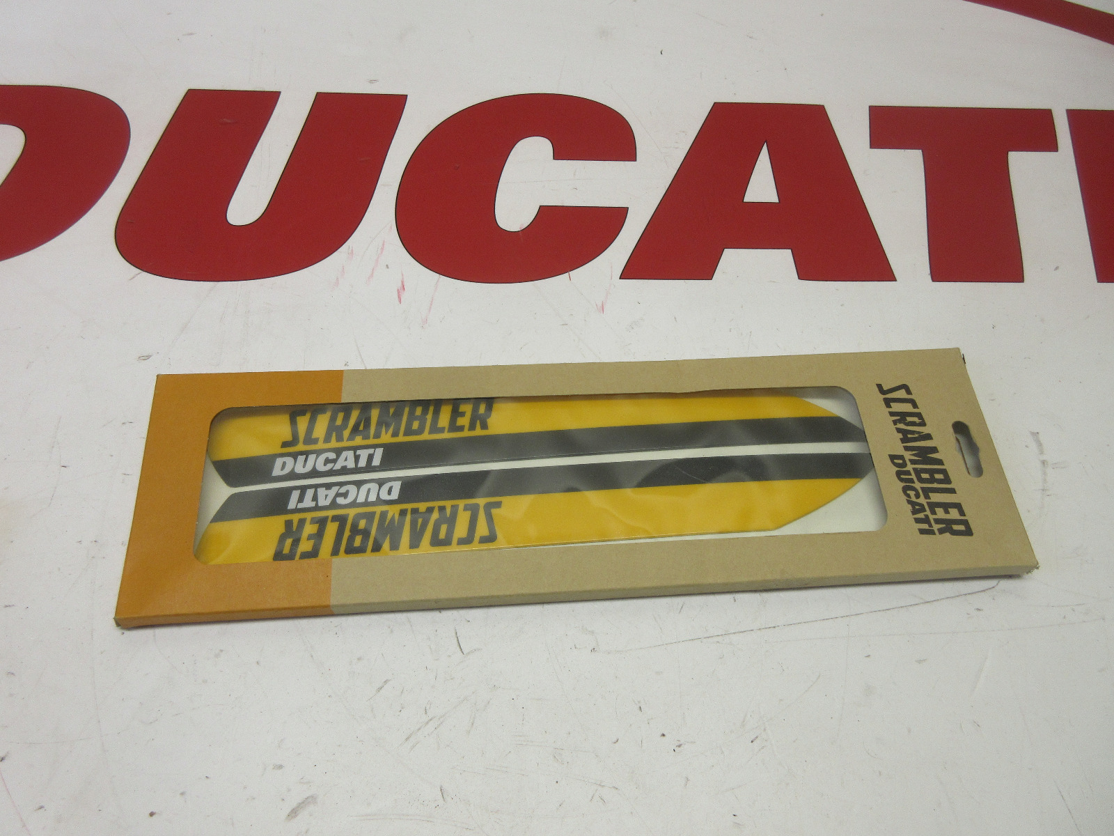 Ducati Scrambler full throttle tank decal set 97480111A