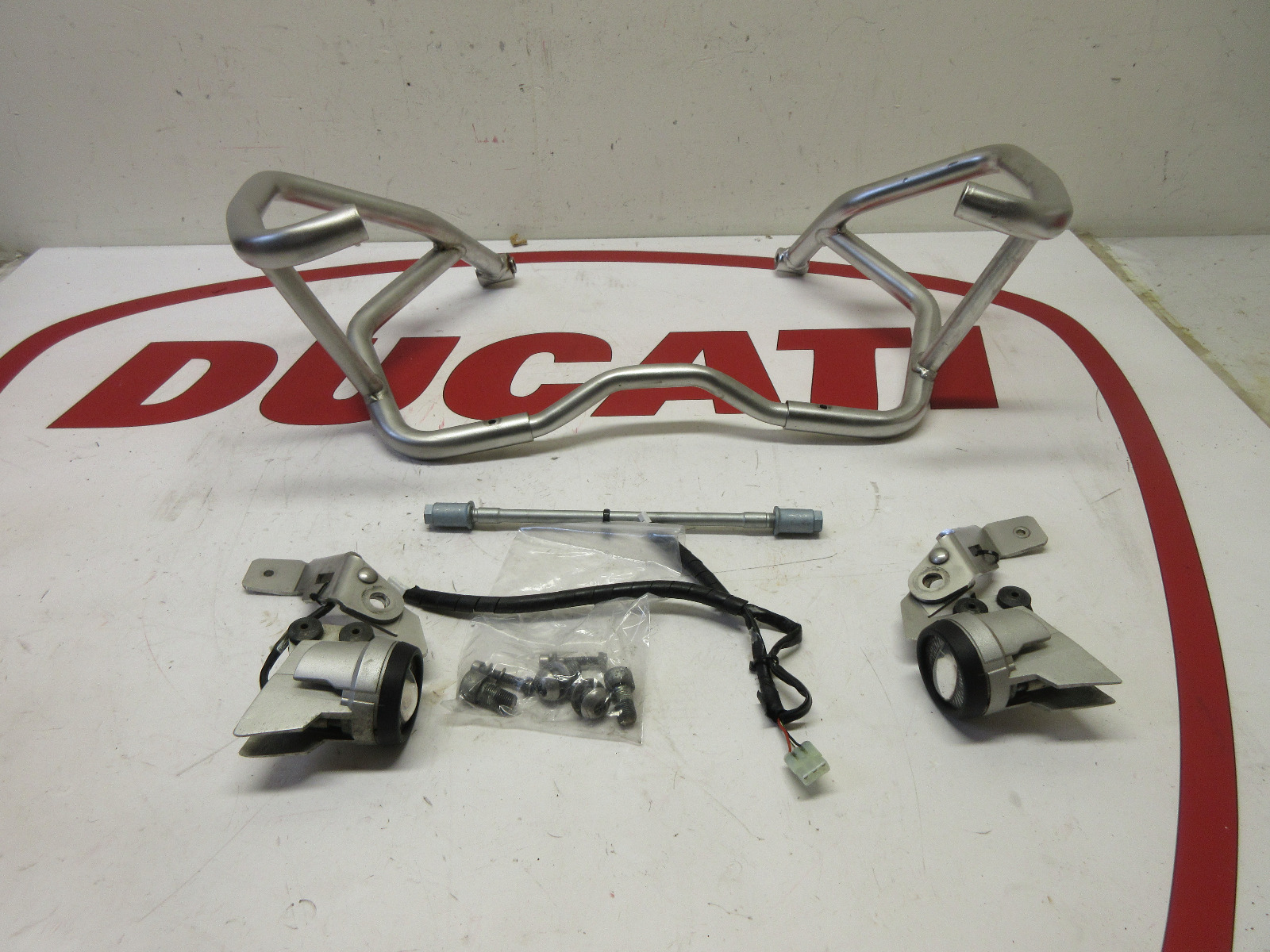 Ducati engine guards led lights Multistrada 950 1200 1260 96780561C