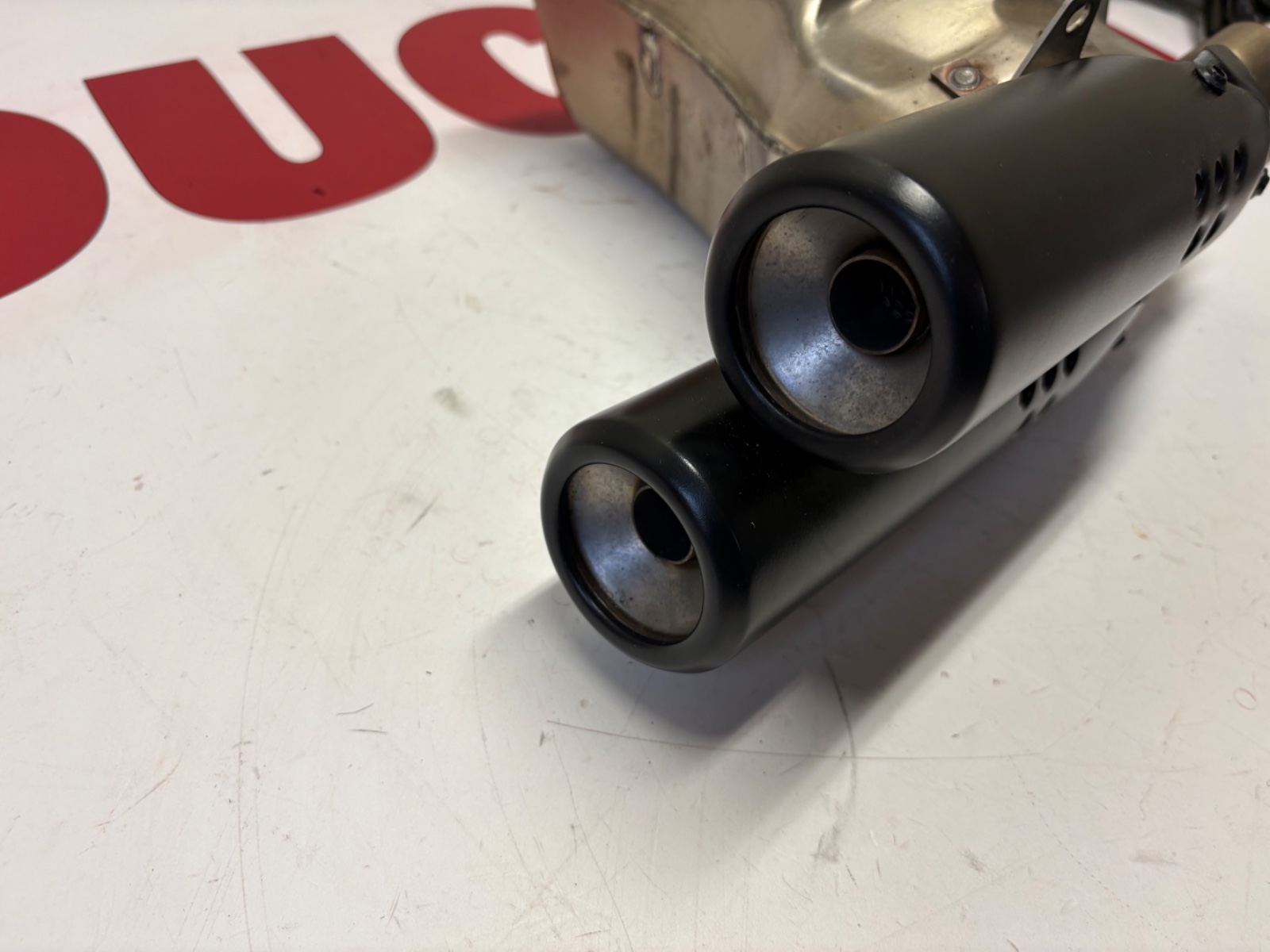 Ducati exhaust pre silencer silencers Scrambler Desert Sled 2019 2021 57314321B