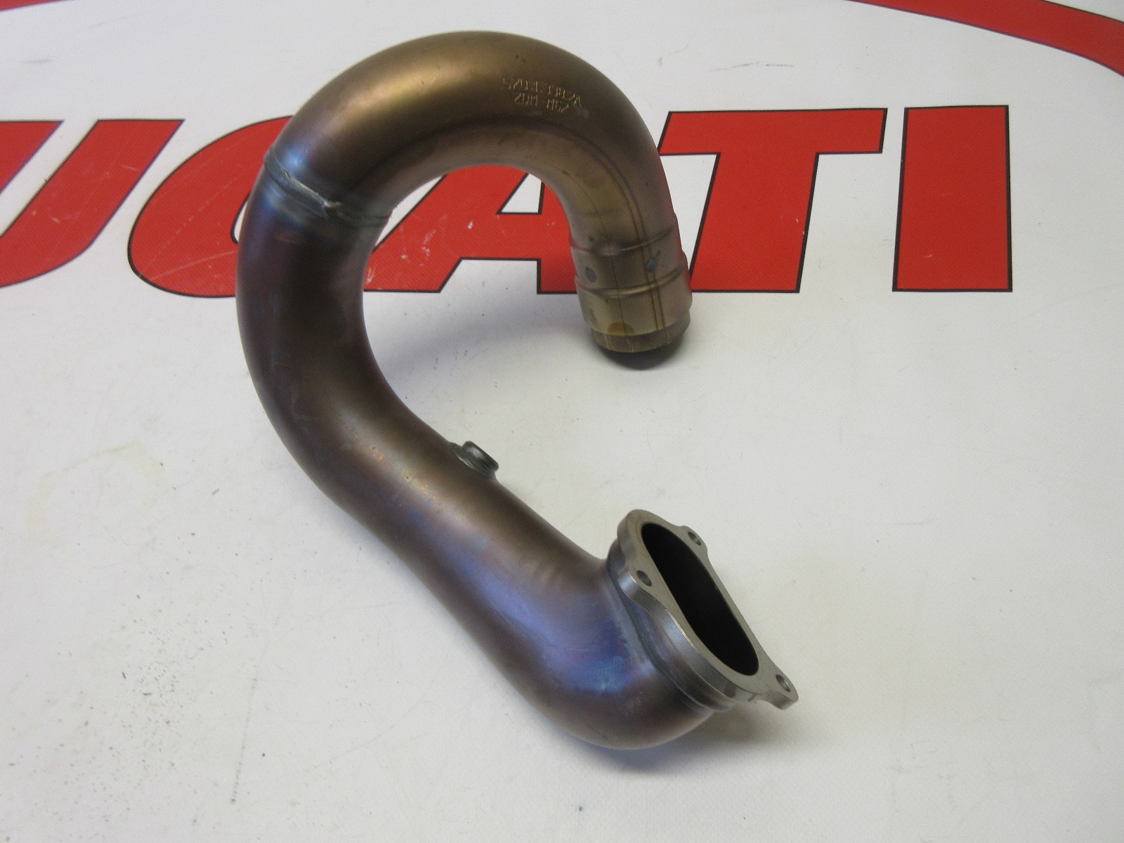 Ducati horizontal exhaust manifold header pipe 57013383A Monster 1200 S 821 NEW