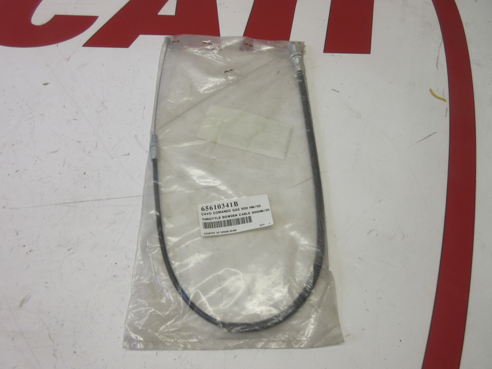 Ducati gas throttle cable Monster S4 & S4R till 2006 65610341B