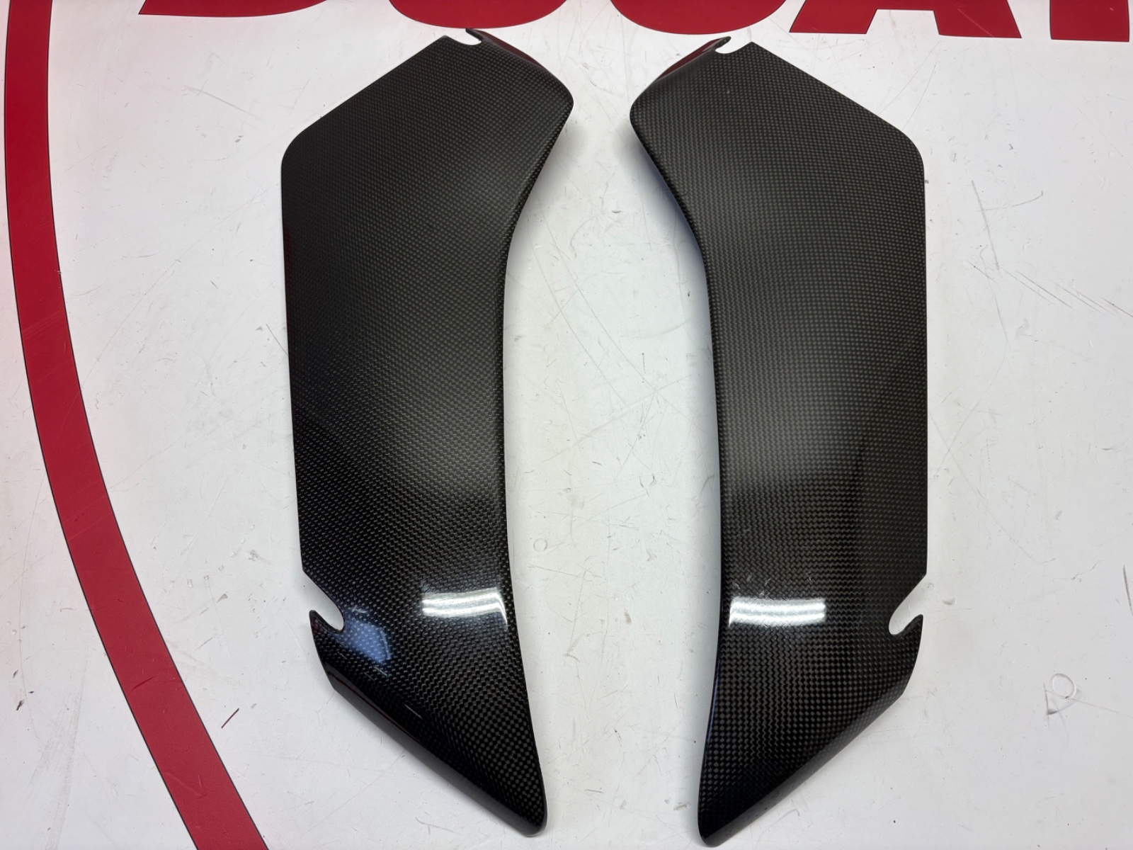 Ducati Performance left & right Carbon air deflector 749 999 96951103B 96951203B
