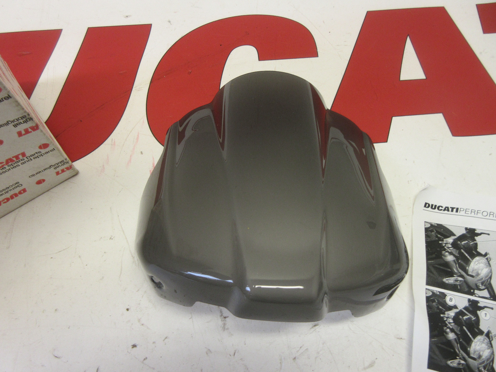 Ducati Smoked higher windscreen Monster 696 796 1100 96767809B Ducati Smoked higher windscreen Monster 696 796 1100 96767809B
