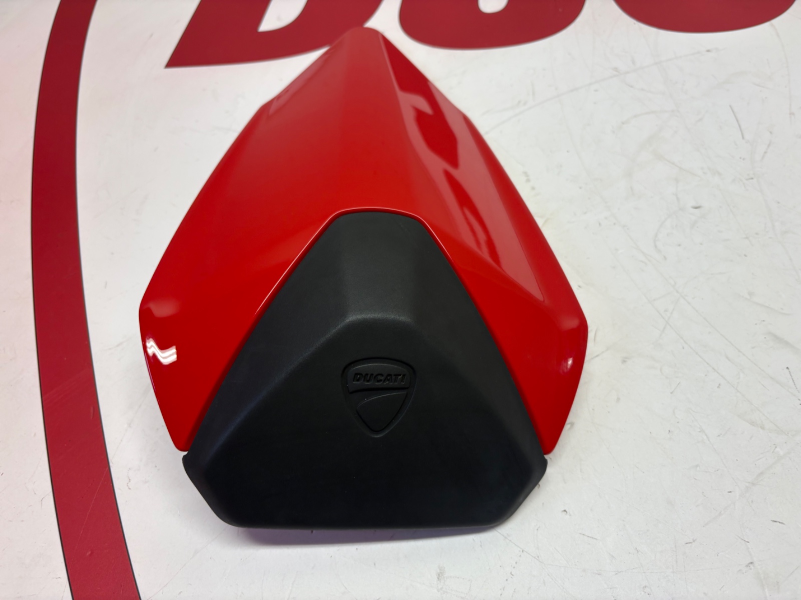 Ducati Panigale 899 1199 pillion passenger seat cover Red original OEM 97180111A