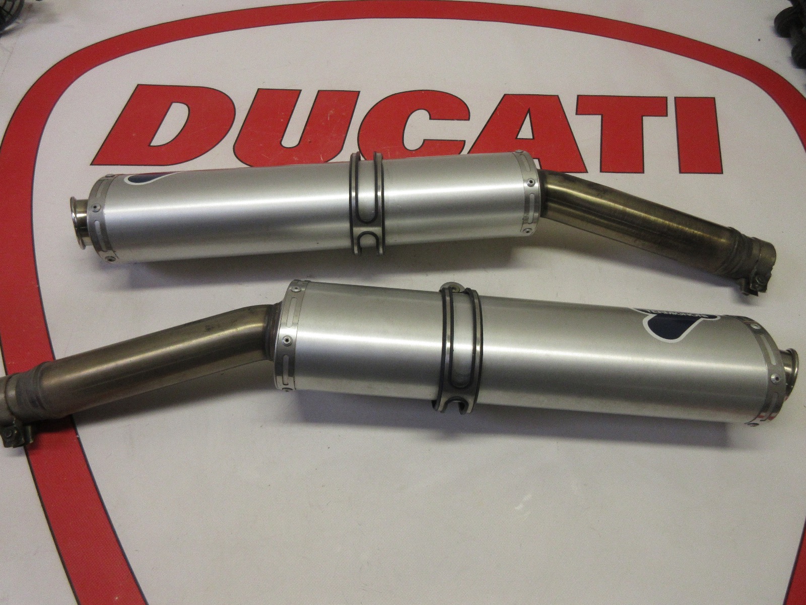 Ducati set open Termignoni exhaust silencers Supersport 750 900 800 620 1000