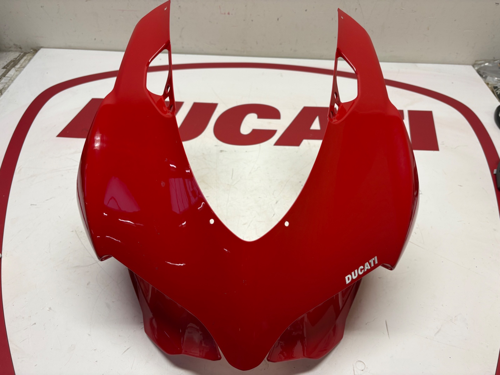 Ducati front top nose headlight fairing cowling red Panigale 899 1199 48120742AA