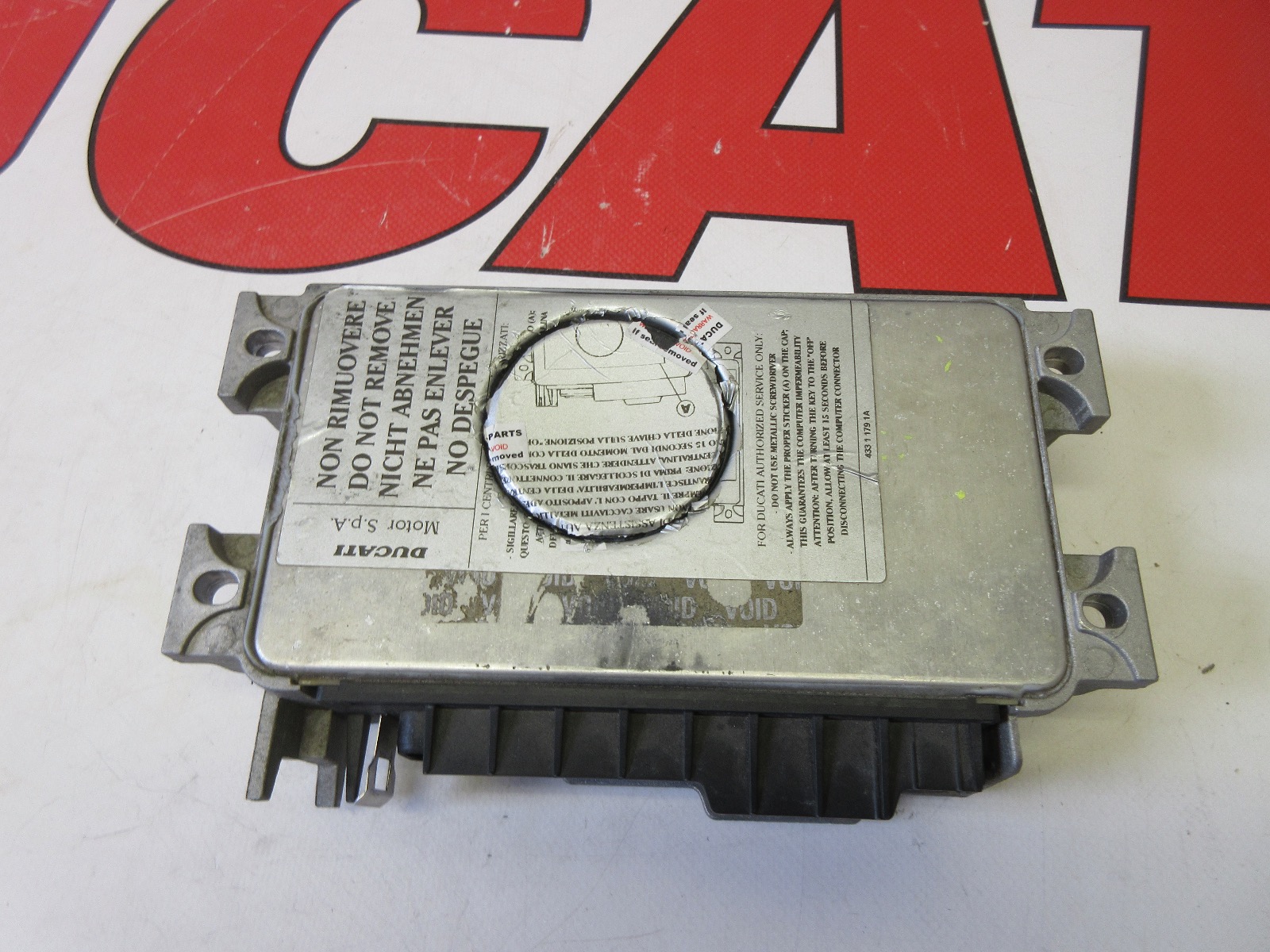 DUCATI 748R 純正ECUイグナイターユニット/ドゥカティ748＃80 Yahoo!オークション -「純正ecu」(ドゥカティ用) (イグニッション)の