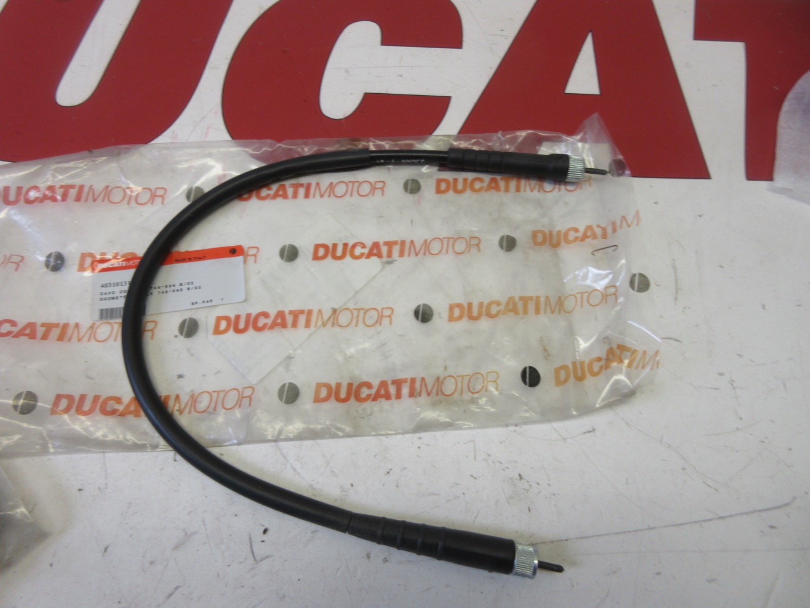 Ducati speedo meter cable 748E S 2002 & 998 998FE 998 Bayliss Bostrom 40310131A
