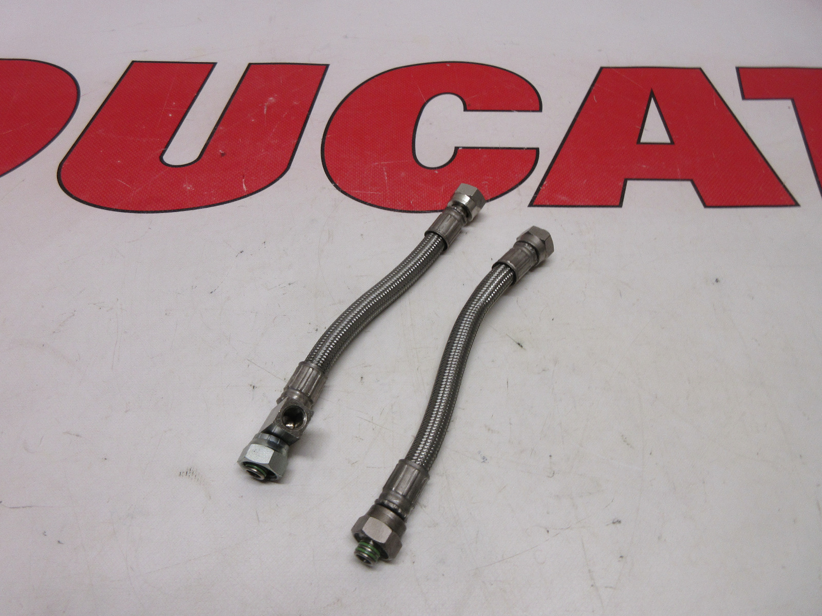 Ducati oil cooler delivery pipe hose 848 1098 1198 54910301A