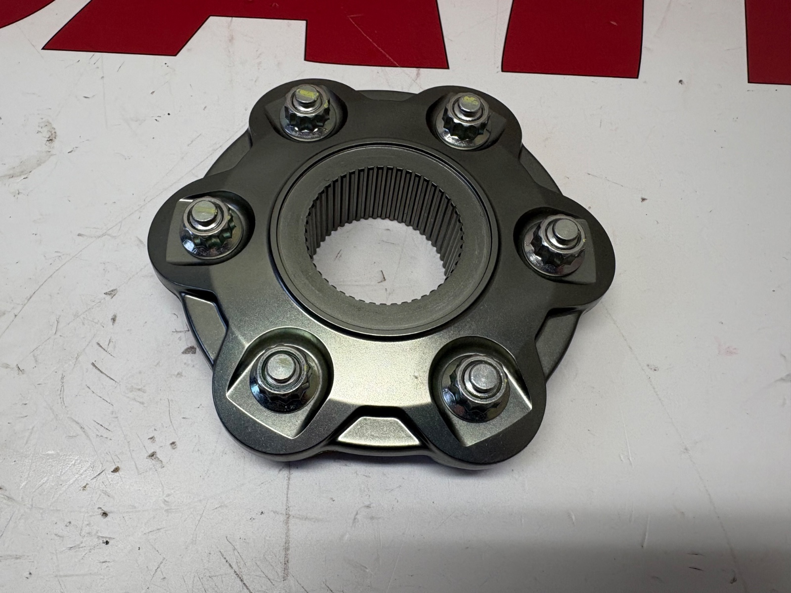 Ducati rear sprocket carrier flange & shock absorbers cush drives 16016841AA