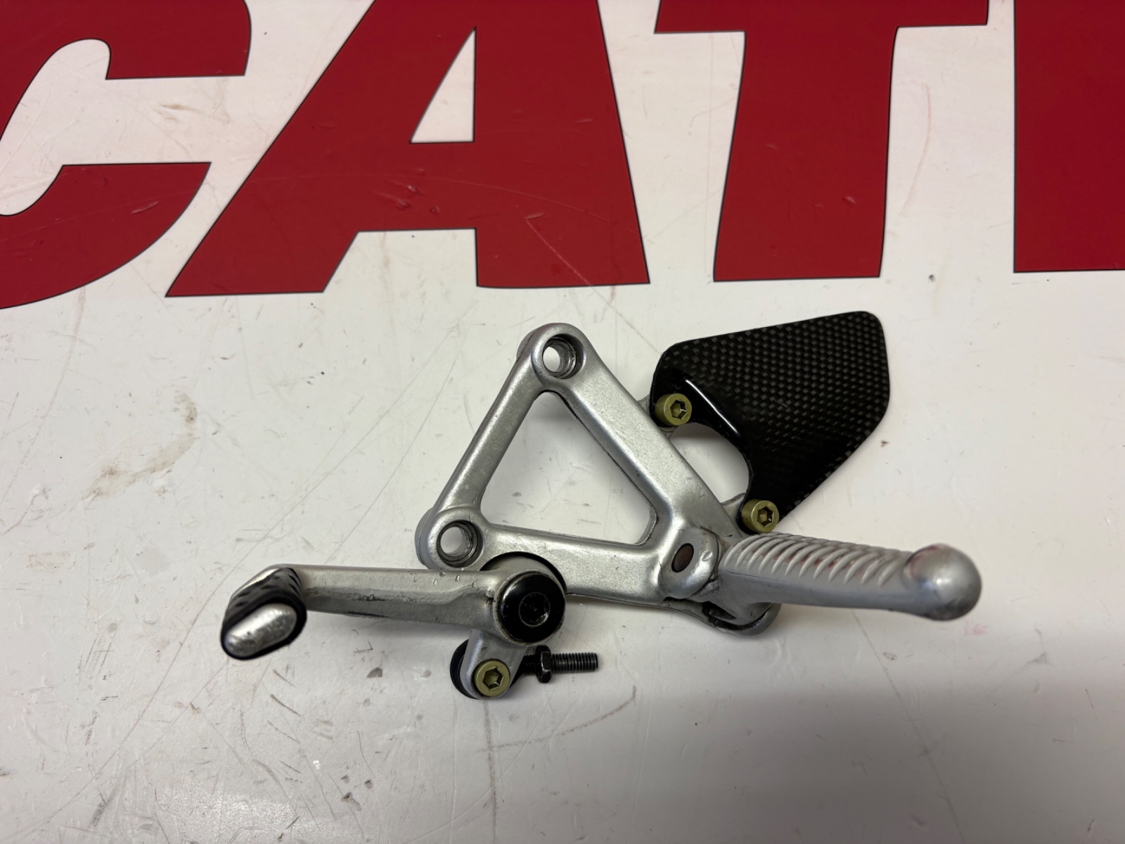 Ducati Left hanger footrest & gear change pedal 748 916 996 998 45620071A