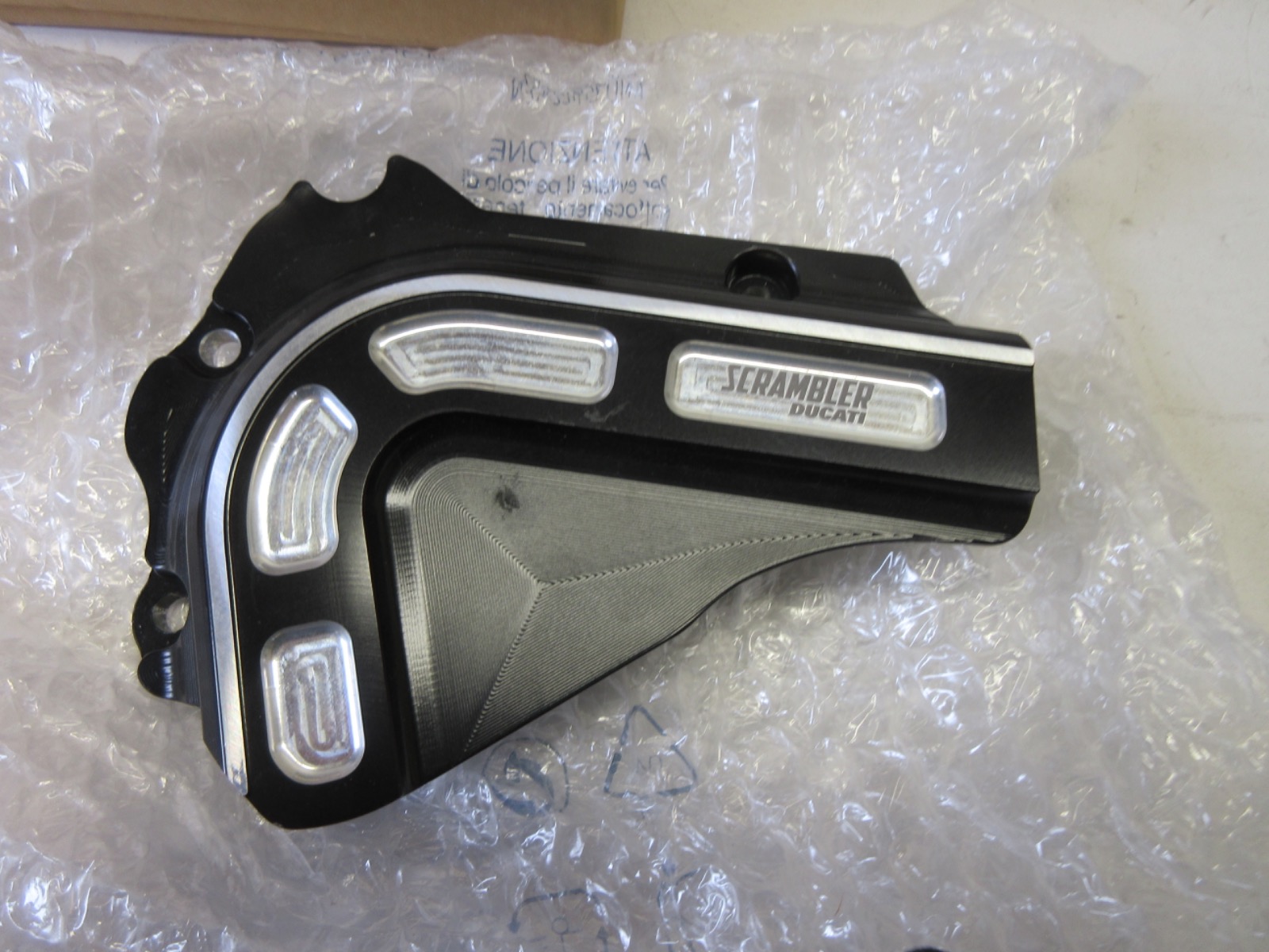Ducati Performance CNC Aluminium Sprocket Cover Scrambler 800 400 97380301A