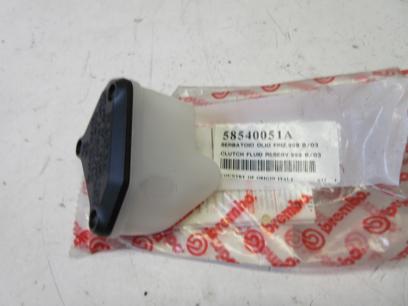 Ducati Brembo clutch fluid reservoir cap Superbike 749 999 all models 58540051A