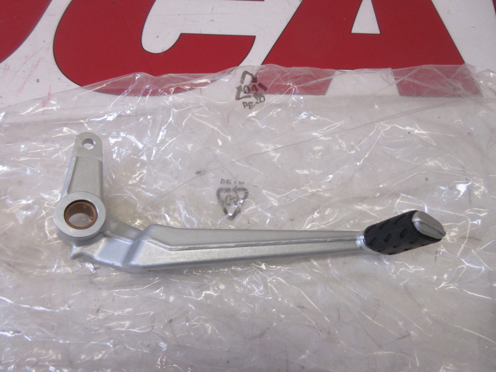 Ducati rear brake pedal & rubber Monster 1100 796 & 696 45720461A