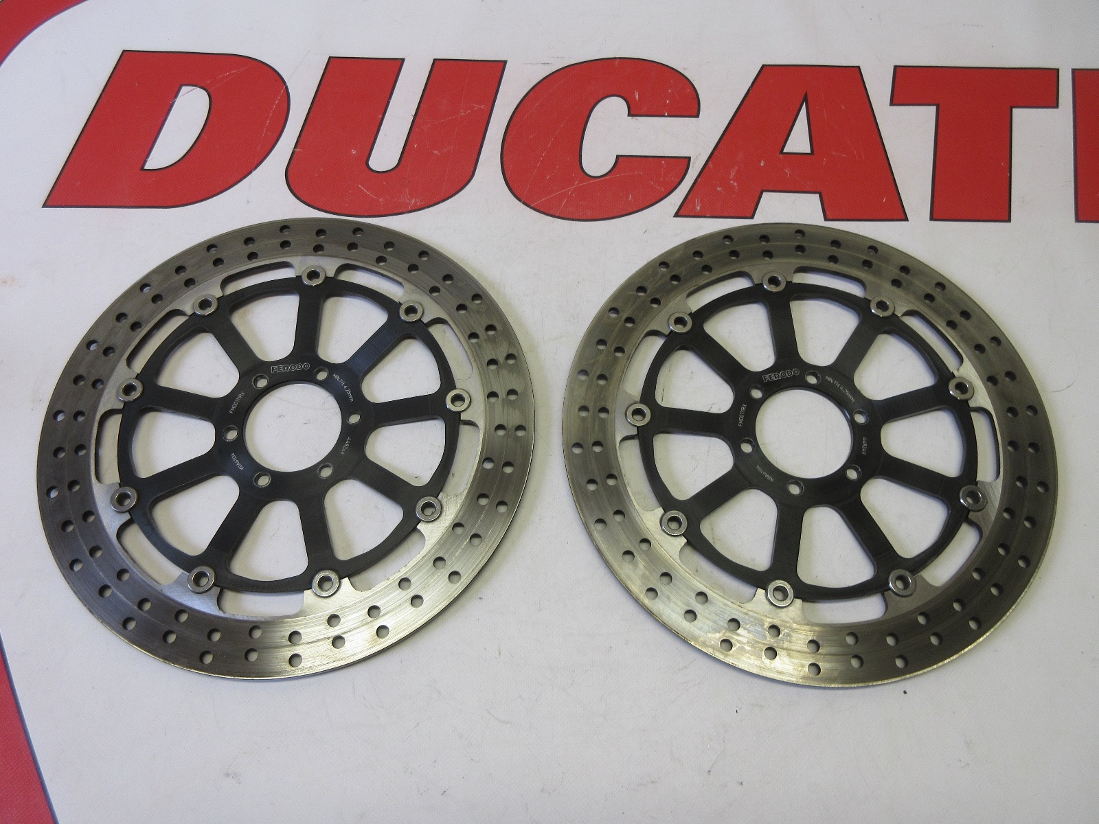 Ducati Ferodo front brake discs Monster 600 750 900 748 916 996 998 FMD0111RX