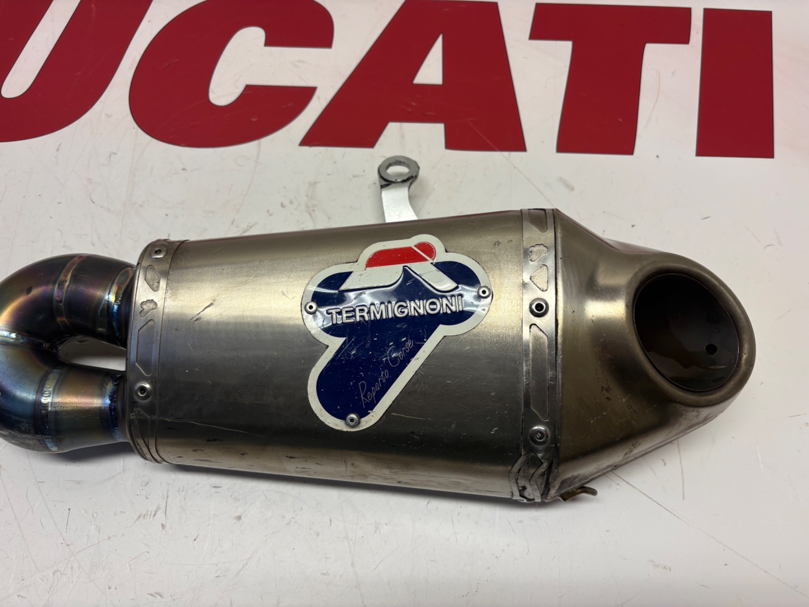 Ducati Termignoni REPARTO CORSE Left silencer Panigale 1199 RS 1299 57413731A