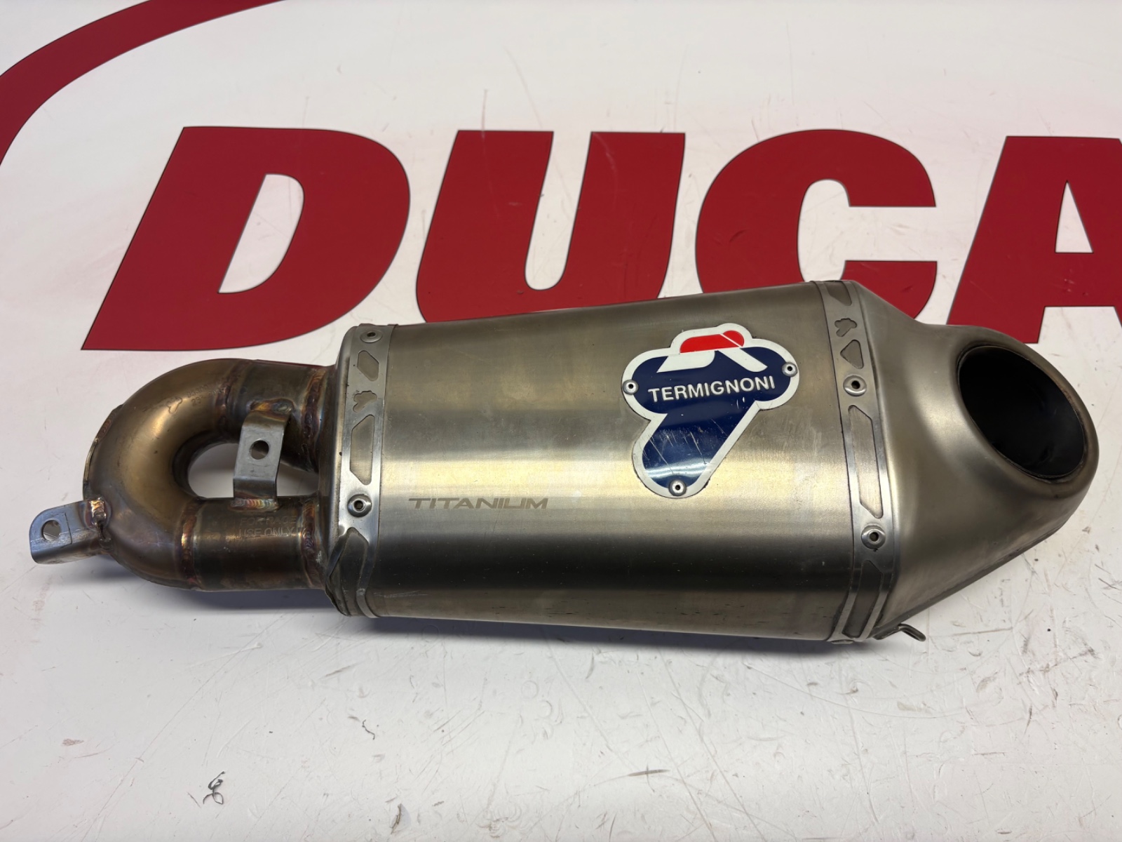 Ducati Termignoni Left silencer SLIP ON Panigale 1199 1199S