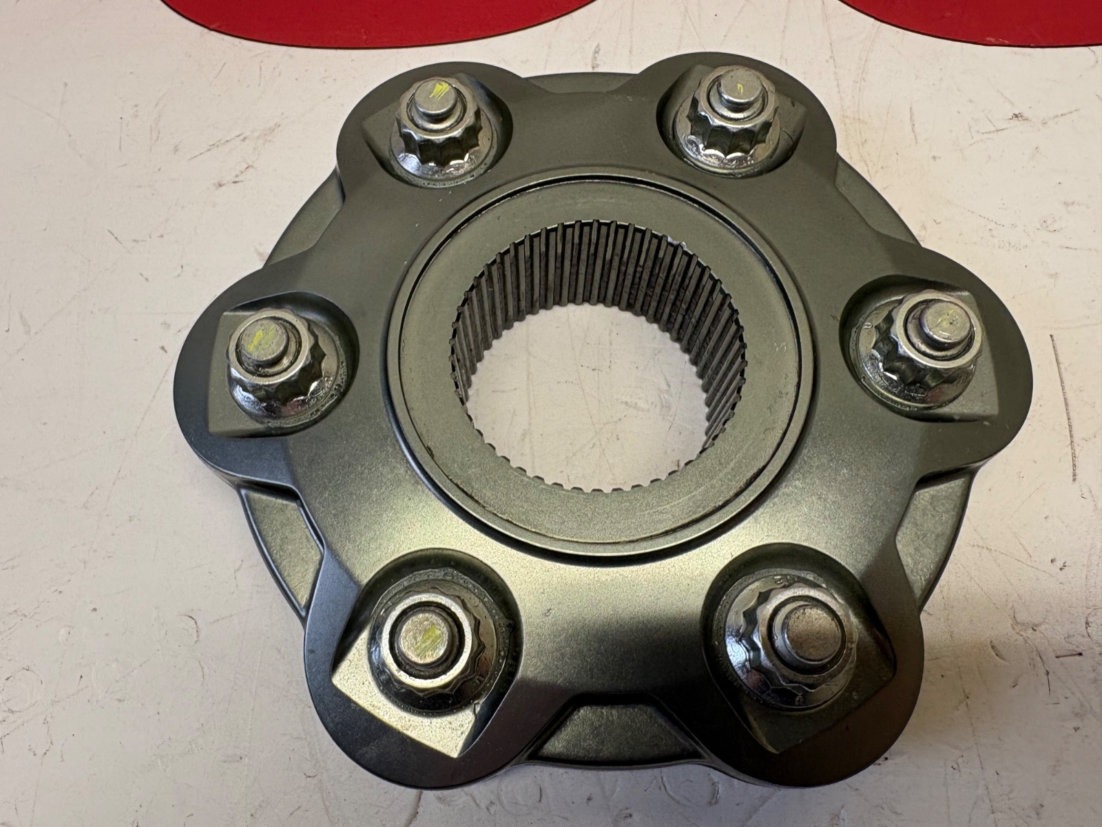 Ducati rear sprocket carrier flange & shock absorbers cush drives 16016841AA