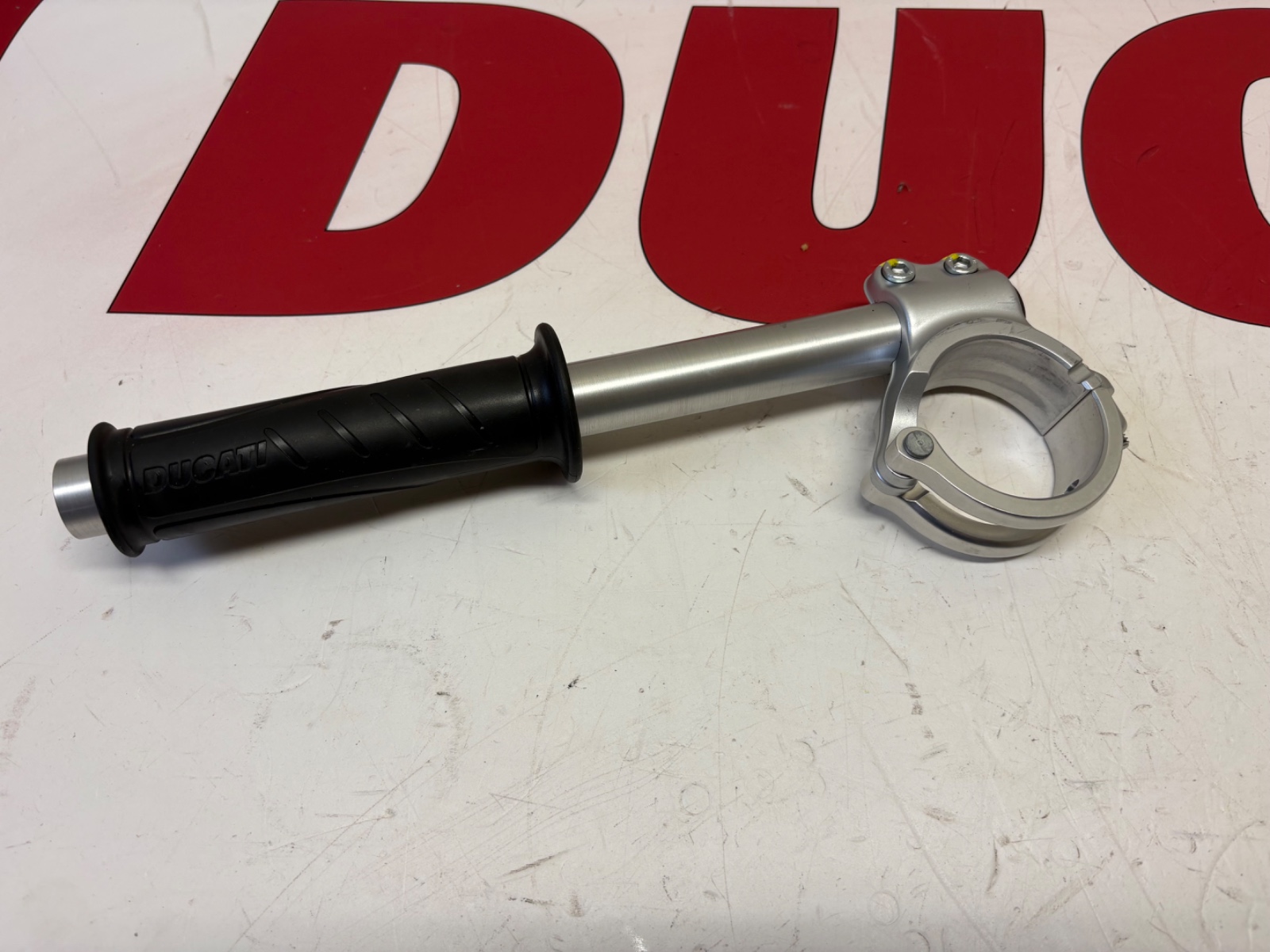 Ducati left hand clip on & grip handlebar Panigale V2 360P5841BA