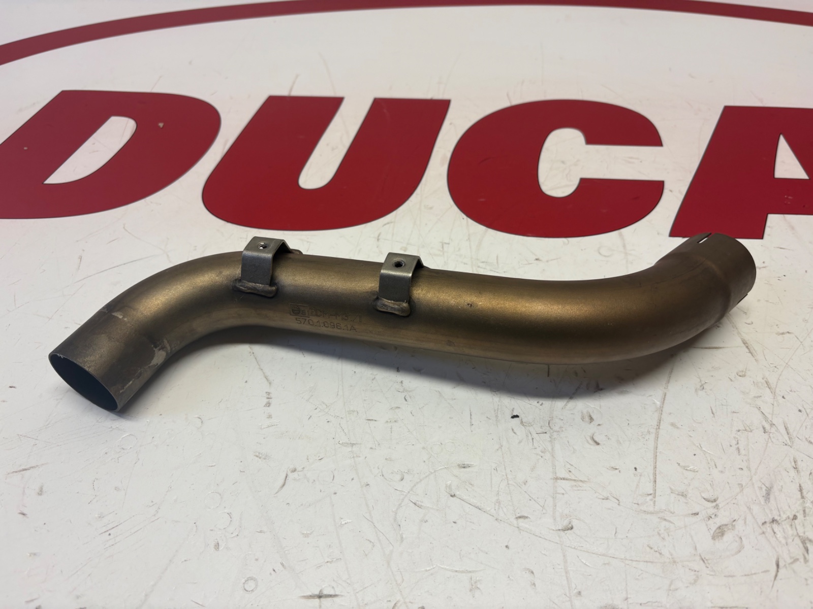 Ducati Monster S2R 800 1000 S4R 996 Horizontal lower exhaust manifold 57010961A