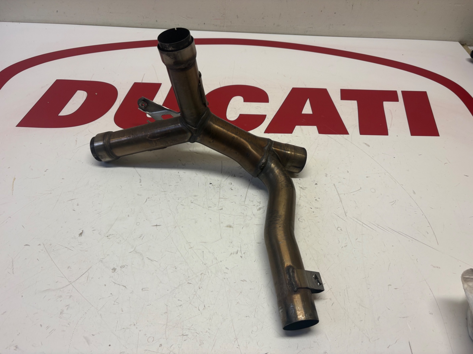 Ducati Collector exhaust mid pipe center Monster 696 2008 - 2014 57211591A