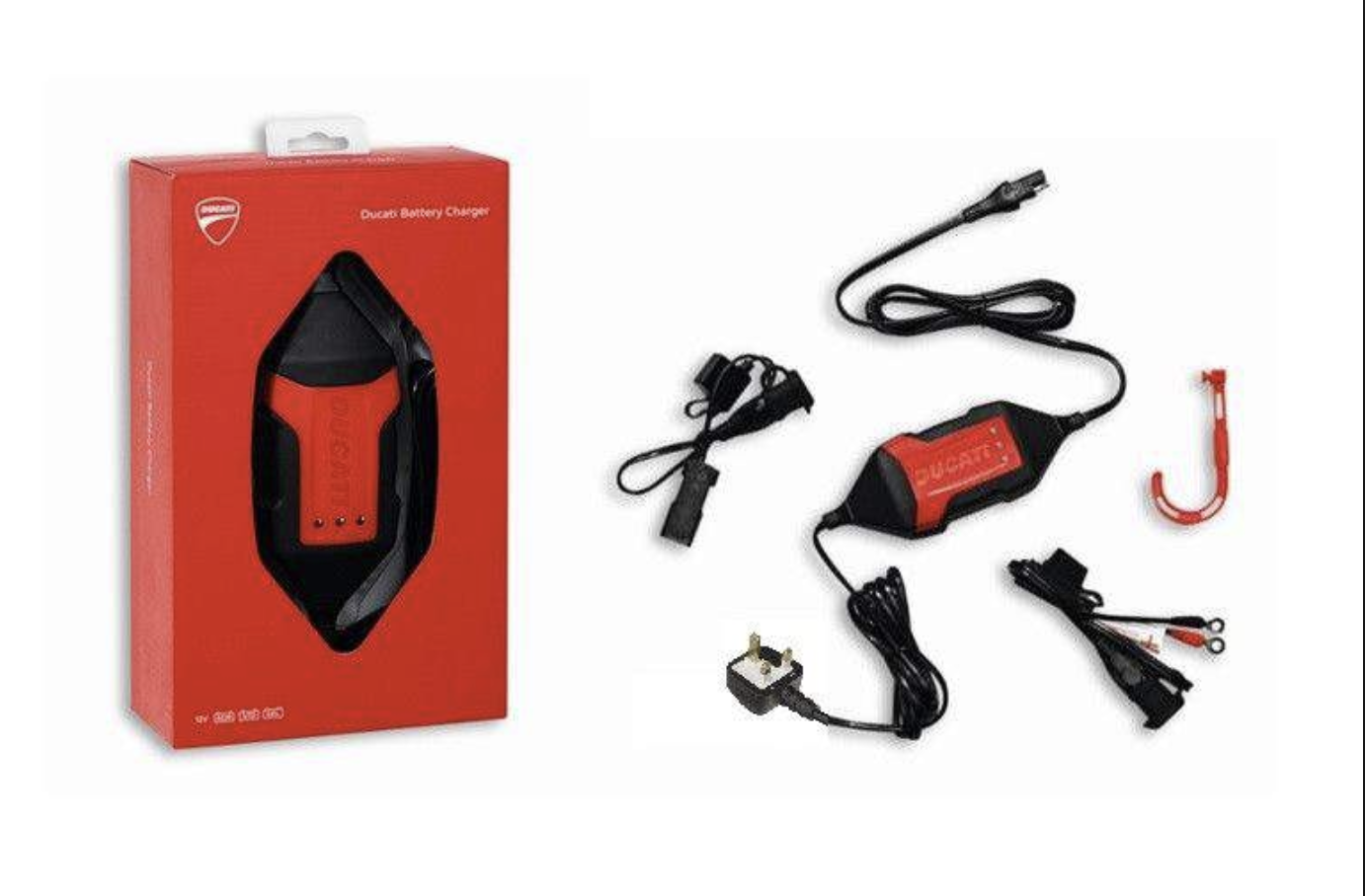 Ducati OEM Plus Life Battery Charger Tender Maintainer acculader Ladegerät 69928471A