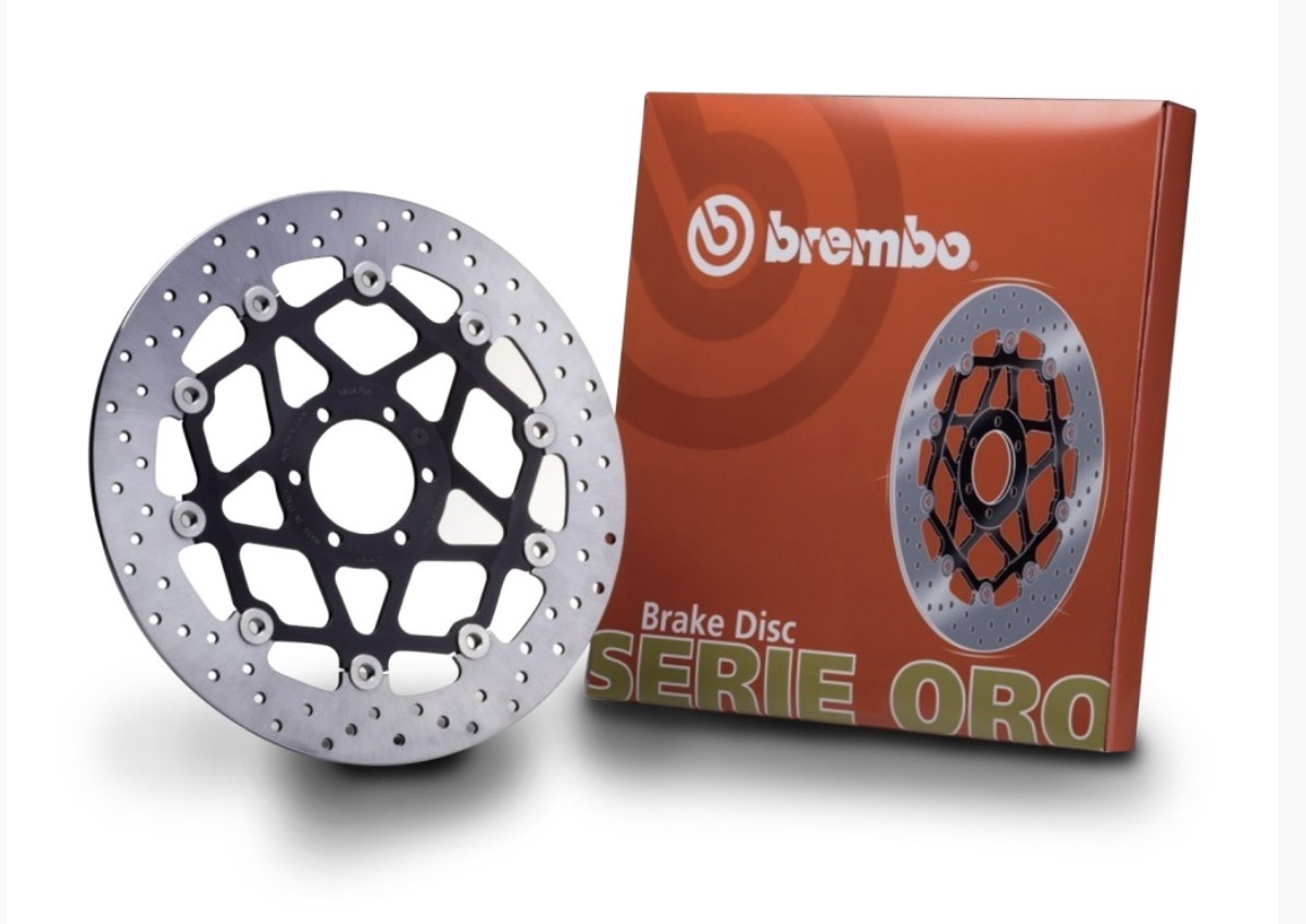 BREMBO serie oro floating front brake disc Multistrada 1200 Diavel monster Hypermotard 49241011A