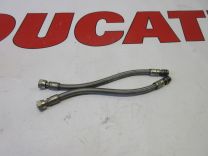 Ducati oil cooler lines pipes Diavel 54910971B