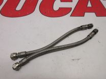 Ducati oil cooler hose lines Diavel 54910971B oilcooler