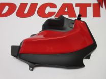 Ducati Panigale V2 Right side fuel tank fairing cowl extractor red 4801B012AA