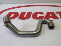 Ducati 748 916 996 45mm 45 mm vertical exhaust header pipe 57110221A NEW
