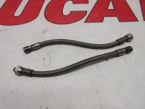 Ducati oil cooler hose lines Diavel 54910971B / 54910971B